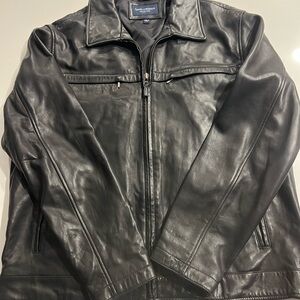 Daniel Cremieux Black Leather Jacket